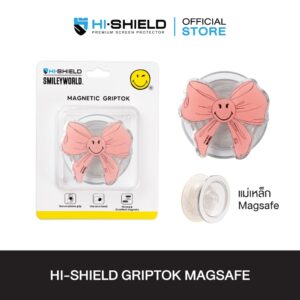 HI-SHIELD Acrylic Griptok Magnetic GRIP & STAND - กริ๊บต๊อกอะคริลิค รุ่น Smiley043