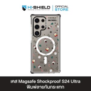 HI-SHIELD Magsafe Shockproof Case รุ่น Smileyworld Smiley056 [SAMSUNG S24 Ultra] - เคสแม่เหล็กกันกระแทก