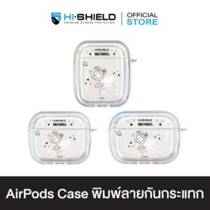 HI-SHIELD AirPods Case เคสกันกระแทกแอร์พอด รุ่น Smileyworld Charming Bow1