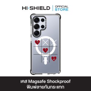 HI-SHIELD Magsafe Shockproof Case รุ่น Valentine S176 [SAMSUNG S24 Ultra , S25 Ultra] - เคสแม่เหล็กกันกระแทก