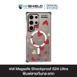 HI-SHIELD Magsafe Shockproof Case รุ่น Cupid's Heart [SAMSUNG S24 Ultra] - เคสแม่เหล็กกันกระแทก
