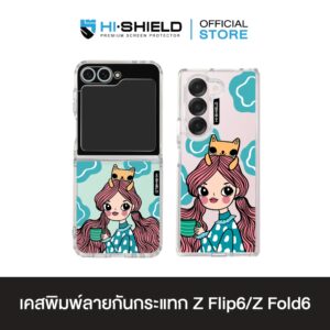 HI-SHIELD เคสใสกันกระแทก Samsung ZFLIP6 รุ่น Debby5
