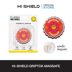 HI-SHIELD Acrylic Griptok Magnetic GRIP & STAND - กริ๊บต๊อกอะคริลิค รุ่น Smiley022