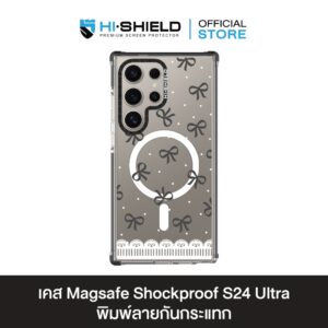 HI-SHIELD Magsafe Shockproof Case รุ่น Ribbon1 [SAMSUNG S24 Ultra , S25 Ultra] - เคสแม่เหล็กกันกระแทก