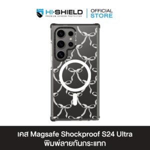 HI-SHIELD Magsafe Shockproof Case รุ่น Ribbon2 [SAMSUNG S24 Ultra , S25 Ultra] - เคสแม่เหล็กกันกระแทก