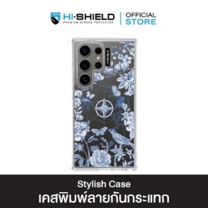 [S25ultra,S24ultra,S23ultra] HI-SHIELD เคสใสกันกระแทก Samsung รุ่น Botanica2