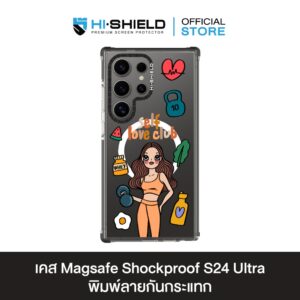 HI-SHIELD Magsafe Shockproof Case รุ่น Debby4 [SAMSUNG S24 Ultra , S25 Ultra] - เคสแม่เหล็กกันกระแทก