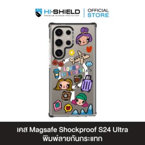 HI-SHIELD Magsafe Shockproof Case รุ่น Debby6 [SAMSUNG S24 Ultra , S25 Ultra] - เคสแม่เหล็กกันกระแทก