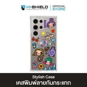 [S25ultra,S24ultra,S23ultra] HI-SHIELD เคสใสกันกระแทก Samsung รุ่น Debby6