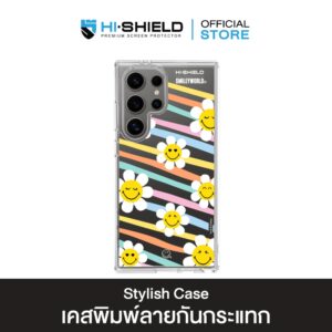[S25ultra,S24ultra,S23ultra] HI-SHIELD เคสใสกันกระแทก Samsung รุ่น Sunkkissed Daisy4