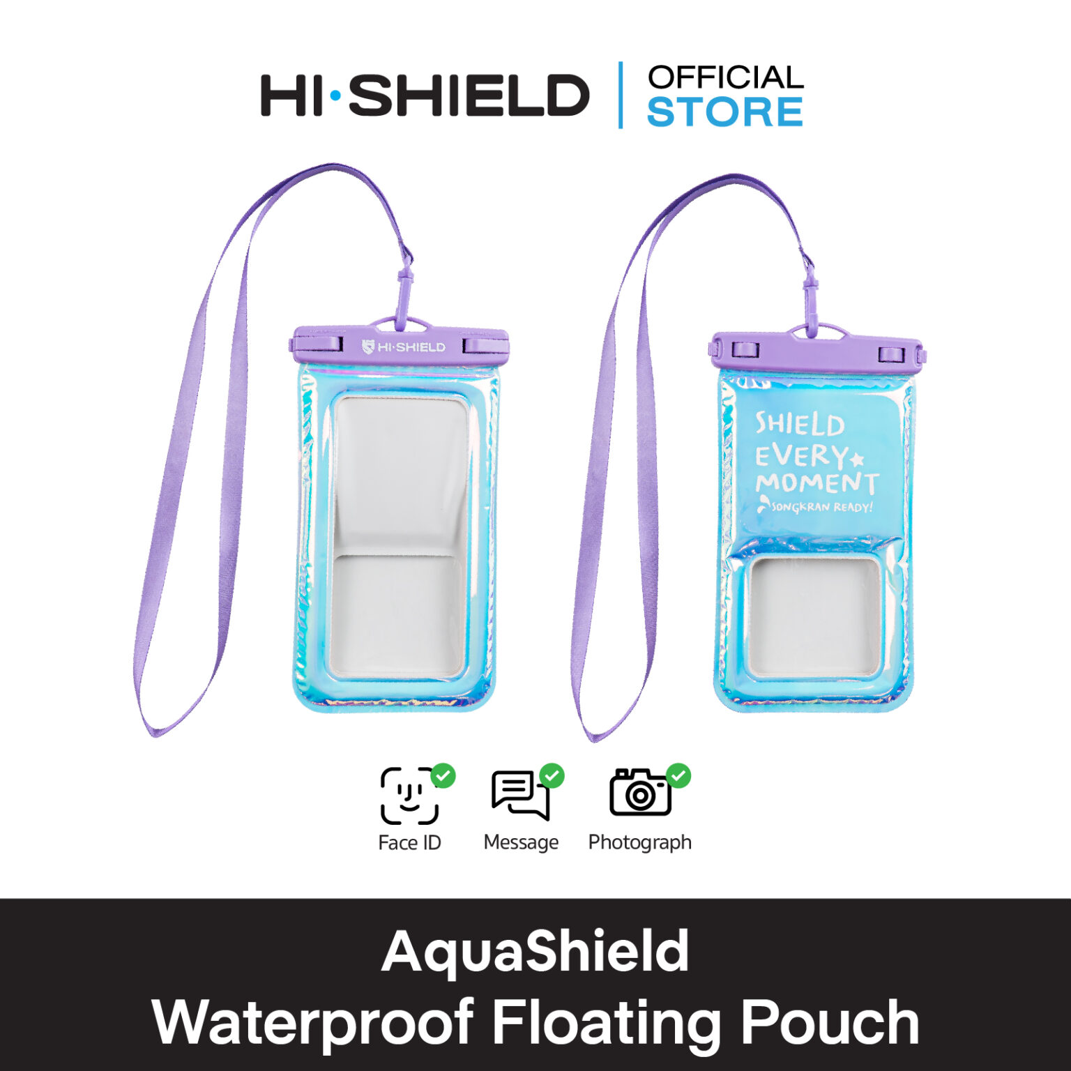 HI-SHIELD AquaShield – Waterproof Floating Pouch ซองใส่มือถือกันน้ำ ...