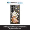HI-SHIELD Magsafe Shockproof Case รุ่น Popcorn Cat [SAMSUNG S24Ultra,S25Ultra,S26Ultra] - เคสแม่เหล็กกันกระแทก