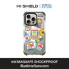 HI-SHIELD Magsafe Shockproof Case รุ่น Smileyworld Smiley067 [iPhone16,15Pro/Pro Max,14Pro/Pro Max]-เคสแม่เหล็ก