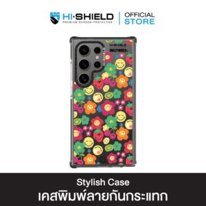 [S25ultra,S24ultra,S23ultra] HI-SHIELD เคสใสกันกระแทก Samsung รุ่น Happy Smile9