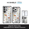 HI-SHIELD Magnetic Mirror Case รุ่น Miffy MF018 - เคสแม่เหล็กกระจกเงากันกระแทก [iPhone15/iPhone16/iPhone17/iPhone18/S25Ultra/S26Ultra]