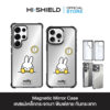 HI-SHIELD Magnetic Mirror Case รุ่น Miffy MF020 - เคสแม่เหล็กกระจกเงากันกระแทก [iPhone15/iPhone16/iPhone17/S25Ultra/S26Ultra]