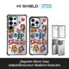 HI-SHIELD Magnetic Mirror Case รุ่น Debby S181 - เคสแม่เหล็กกระจกเงากันกระแทก [iPhone15/iPhone16/iPhone17/S25Ultra/S26Ultra]