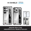 HI-SHIELD Magnetic Mirror Case รุ่น Smiley SW053 - เคสแม่เหล็กกระจกเงากันกระแทก [iPhone15/iPhone16/iPhone17/iPhone18/S25Ultra/S26Ultra]