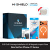 [iPhone17] HI-SHIELD Selected 2.5D Full coverage Box Set [BS7] - ฟิล์มกระจก ฟิล์มกล้อง เคสกันกระแทก 2 ม.[แถมชุดติดตั้ง]