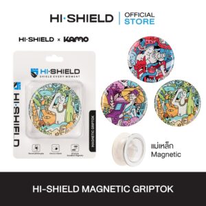 HI-SHIELD Acrylic Griptok Magnetic GRIP & STAND - กริ๊บต๊อกอะคริลิค รุ่น KAMO