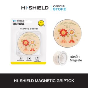HI-SHIELD Acrylic Griptok Magnetic GRIP & STAND - กริ๊บต๊อกอะคริลิค รุ่น Smiley071
