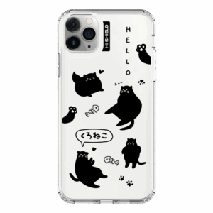HI-SHIELD เคสใสกันกระแทก iPhone รุ่น Black cat [เคส iPhone17,iPhone16,iPhone15,iPhone14,iPhone13,iPhone12] - iphone-11-pro-max