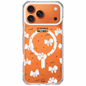 HI-SHIELD Magsafe Shockproof Case รุ่น Smileyworld Charming Bow3 [iPhone17/iPhone16/iPhone15/iPhone14] - เคสแม่เหล็กกันกระแทก - iPhone 17 Pro – impact