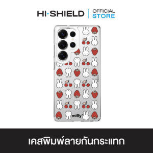 [S25ultra,S24ultra,S23ultra] HI-SHIELD เคสใสกันกระแทก Samsung รุ่น Miffy029