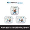 HI-SHIELD AirPods Case เคสกันกระแทกแอร์พอด รุ่น Christmas Carols2 [SmileyWorld]