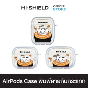 HI-SHIELD AirPods Case เคสกันกระแทกแอร์พอด รุ่น Kitty Koff