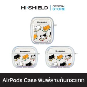 HI-SHIELD AirPods Case เคสกันกระแทกแอร์พอด รุ่น Meow Racing