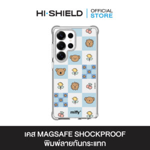 HI-SHIELD Magsafe Shockproof Case รุ่น Miffy028 [SAMSUNG S25 Ultra] - เคสแม่เหล็กกันกระแทก
