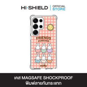 HI-SHIELD Magsafe Shockproof Case รุ่น Miffy030 [SAMSUNG S25 Ultra] - เคสแม่เหล็กกันกระแทก