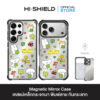 HI-SHIELD Magnetic Mirror Case รุ่น ButterClub S186 - เคสแม่เหล็กกระจกเงากันกระแทก [iPhone15/iPhone16/iPhone17/S25Ultra/S26Ultra]