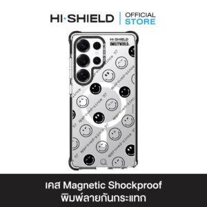 HI-SHIELD Magsafe Shockproof Case รุ่น Smiley072 [SAMSUNG S24 Ultra,S25 Ultra] - เคสแม่เหล็กกันกระแทก