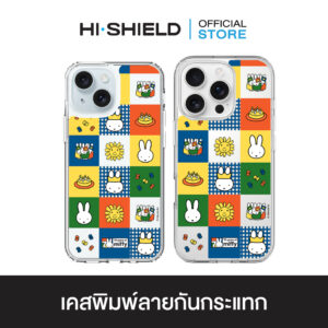 HI-SHIELD เคสใสกันกระแทก iPhone รุ่น MF032 [เคส iPhone17,iPhone16,iPhone15,iPhone14,iPhone13,iPhone12]