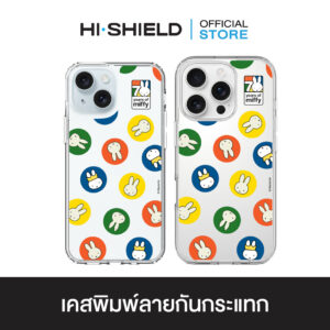 HI-SHIELD เคสใสกันกระแทก iPhone รุ่น MF033 [เคส iPhone17,iPhone16,iPhone15,iPhone14,iPhone13,iPhone12]