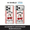 HI-SHIELD Magsafe Shockproof Case รุ่น Polka Dot S190 [iPhone17/iPhone16/iPhone15/iPhone14] - เคสแม่เหล็ก
