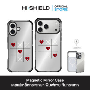 HI-SHIELD Magnetic Mirror Case รุ่น S176 - เคสแม่เหล็กกระจกเงากันกระแทก [iPhone17]