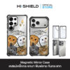 HI-SHIELD Magnetic Mirror Case รุ่น Noodmi S195 - เคสแม่เหล็กกระจกเงากันกระแทก [iPhone15/iPhone16/iPhone17/S25Ultra]