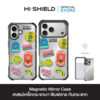 HI-SHIELD Magnetic Mirror Case รุ่น Smiley SW022 - เคสแม่เหล็กกระจกเงากันกระแทก [iPhone17]