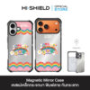 HI-SHIELD Magnetic Mirror Case รุ่น Smiley SW027 - เคสแม่เหล็กกระจกเงากันกระแทก [iPhone17]