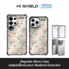 HI-SHIELD Magnetic Mirror Case รุ่น Smiley SW070 - เคสแม่เหล็กกระจกเงากันกระแทก [iPhone15/iPhone16/iPhone17/S25Ultra/S26Ultra]