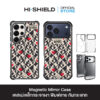 HI-SHIELD Magnetic Mirror Case รุ่น Smiley SW074 - เคสแม่เหล็กกระจกเงากันกระแทก [iPhone15/iPhone16/iPhone17/S25Ultra/S26Ultra]