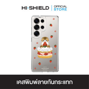 [S25ultra,S24ultra,S23ultra] HI-SHIELD เคสใสกันกระแทก Samsung รุ่น Mofusand FS001
