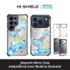 HI-SHIELD Magnetic Mirror Case รุ่นThailand S201 - เคสแม่เหล็กกระจกเงากันกระแทก [iPhone15/16/17/S25/S26Ultra]