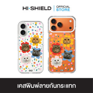 HI-SHIELD เคสใสกันกระแทก iPhone รุ่น Noodmi S202 [เคส iPhone17,iPhone16,iPhone15,iPhone14,iPhone13,iPhone12]