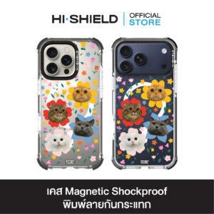 HI-SHIELD Magnetic Shockproof Case รุ่น Noodmi S202 [iPhone17/iPhone16/iPhone15/iPhone14] - เคสแม่เหล็ก
