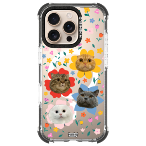 HI-SHIELD Magnetic Shockproof Case รุ่น Noodmi S202 [iPhone17/iPhone16/iPhone15/iPhone14] - เคสแม่เหล็ก - iPhone 16 Pro-Clear