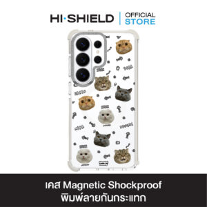 HI-SHIELD Magnetic Shockproof Case รุ่น Noodmi S203 [SAMSUNG S24Ultra,S25Ultra,S26Ultra] - เคสแม่เหล็กกันกระแทก